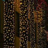 vidaXL Led Net Donkergroen