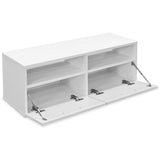 vidaXL TV Cabinets 2 pcs 95x35x36 cm Engineered Wood White