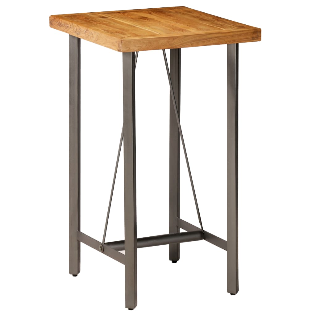 vidaXL 3-piece Solid Reclaimed Teak Bar Set