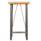 vidaXL 3-piece Solid Reclaimed Teak Bar Set