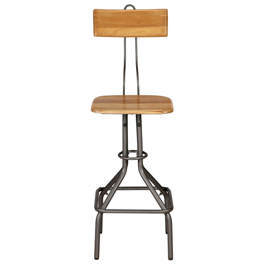 vidaXL 3-piece Solid Reclaimed Teak Bar Set