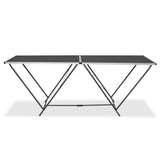 vidaXL Behangtafel inklapbaar 300x60x78 cm MDF en aluminium