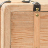 vidaXL TV cabinet 120x33x35 cm solid spruce wood
