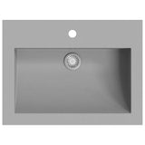 vidaXL Sink 600x450x120 mm granite black