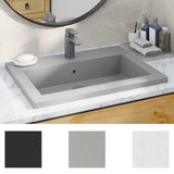 vidaXL Sink 600x450x120 mm granite black