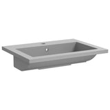 vidaXL Sink 600x450x120 mm granite black