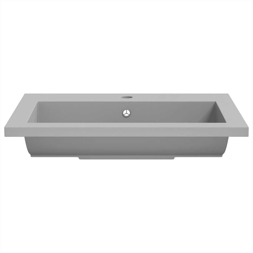 vidaXL Sink 600x450x120 mm granite black