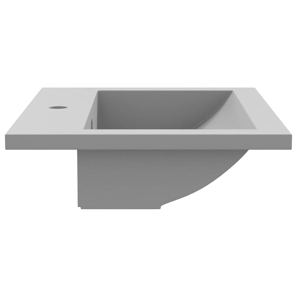 vidaXL Sink 600x450x120 mm granite black