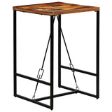 vidaXL Bar Table 70x70x106 cm Solid Reclaimed Wood