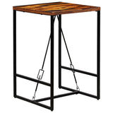 vidaXL Bar Table 70x70x106 cm Solid Reclaimed Wood