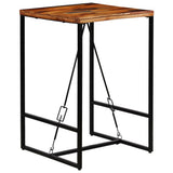 vidaXL Bar Table 70x70x106 cm Solid Reclaimed Wood