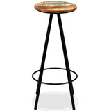 vidaXL 3-delige Barset massief acaciahout en gerecycled hout