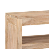 vidaXL TV Cabinet 90x30x55 cm Solid Acacia Wood Light Brown