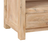 vidaXL TV Cabinet 90x30x55 cm Solid Acacia Wood Light Brown
