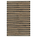 vidaXL Bath Mat Set Handwoven Jute and Fabric Natural and White