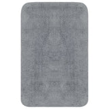 vidaXL Bath Mat Set Fabric Anthracite 2-piece