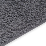 vidaXL Bath Mat Set Fabric Anthracite 2-piece