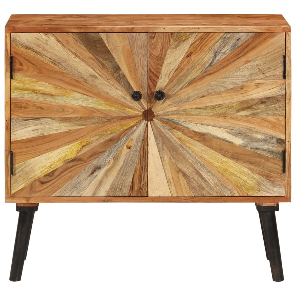 vidaXL Dressoir 85x30x75 cm massief mangohout