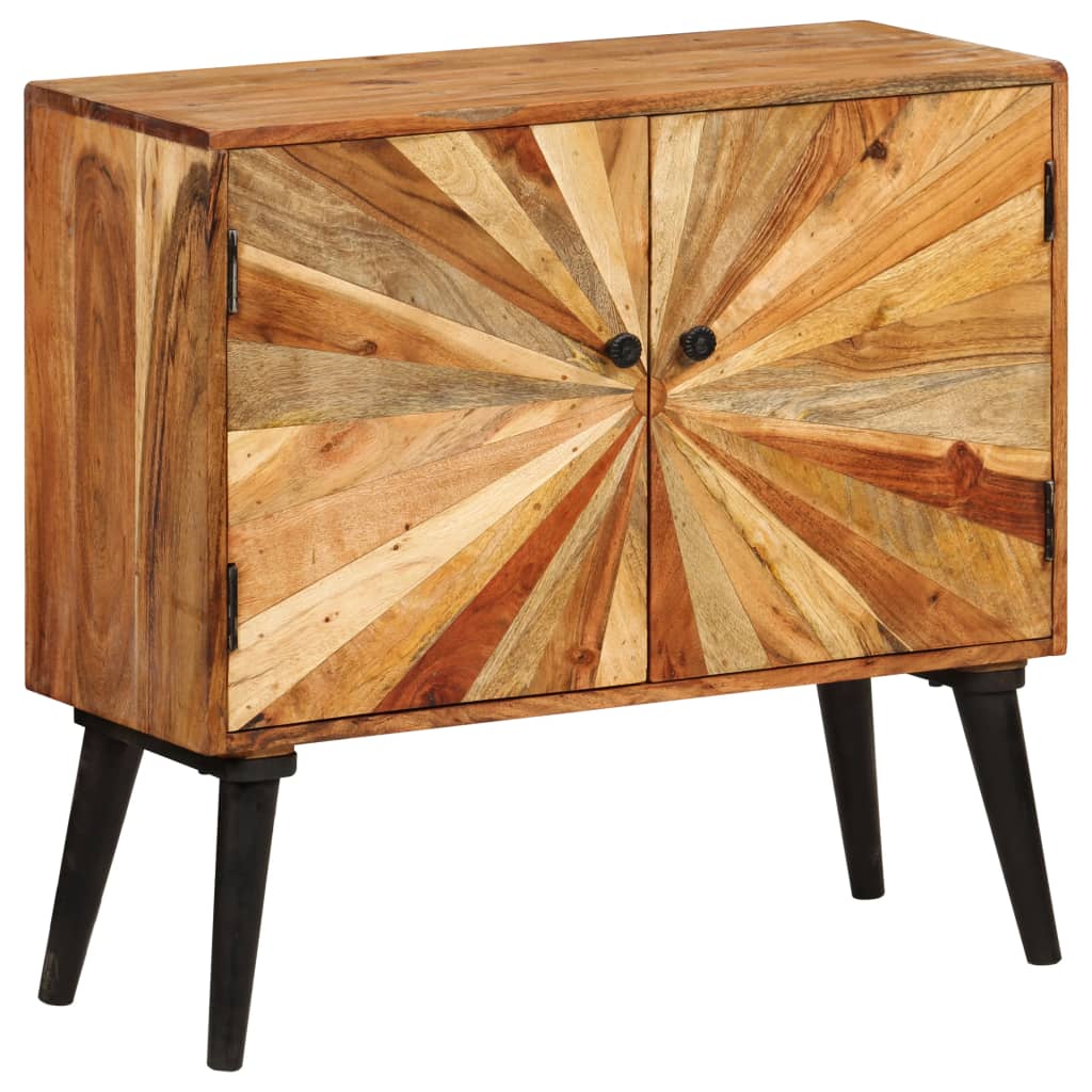 vidaXL Dressoir 85x30x75 cm massief mangohout