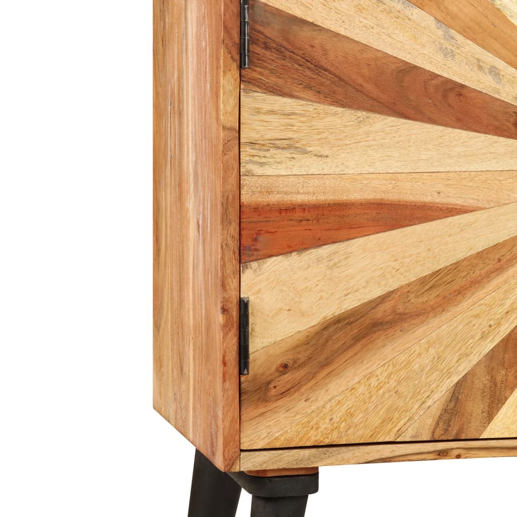 vidaXL Dressoir 85x30x75 cm massief mangohout