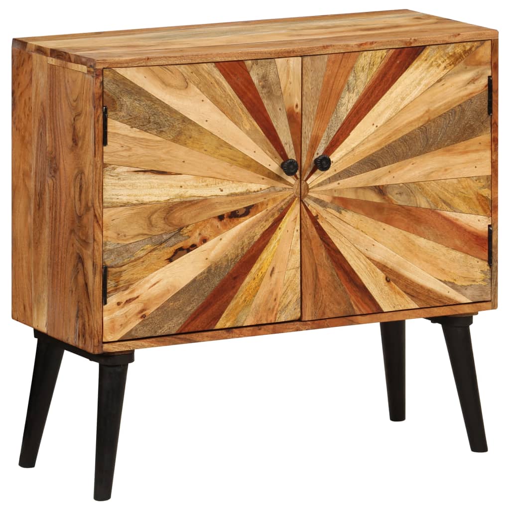 vidaXL Dressoir 85x30x75 cm massief mangohout