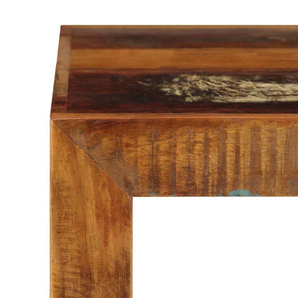 vidaXL Kruk 40x30x40 cm massief gerecycled hout
