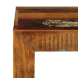 vidaXL Kruk 40x30x40 cm massief gerecycled hout