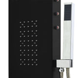 vidaXL Shower Panel 20x44x130 cm Aluminum White