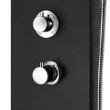 vidaXL Shower Panel 20x44x130 cm Aluminum White