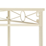 vidaXL Vintage Style Side Table 87x34x73 cm Metal Gold