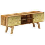 vidaXL TV Cabinet 120x30x45 cm Solid Mango Wood