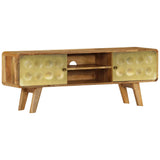 vidaXL TV Cabinet 120x30x45 cm Solid Mango Wood