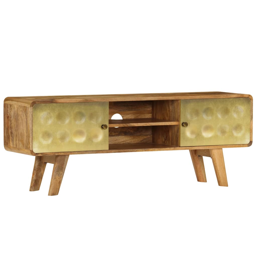 vidaXL TV Cabinet 120x30x45 cm Solid Mango Wood