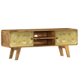 vidaXL TV Cabinet 120x30x45 cm Solid Mango Wood
