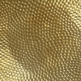 vidaXL Coffee table 70x30 cm hammered aluminium brass-coloured