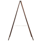 vidaXL Chalkboard double-sided freestanding 60x80 cm cedarwood