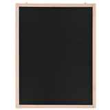 vidaXL Wall-Mounted Chalkboard 60x80 cm Cedarwood