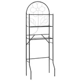 vidaXL Bathroom rack 60x33x174 cm black