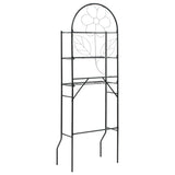 vidaXL Bathroom rack 60x33x174 cm black