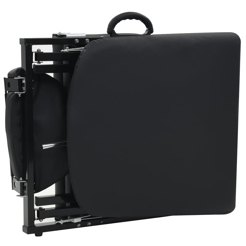 vidaXL Behandelingsstoel voor gezicht 185x78x76 cm kunstleer wit