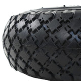 vidaXL Sack Truck Wheels 2 pcs 3.00-4 (245x82) Rubber