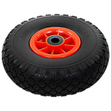 vidaXL Sack Truck Wheels 3.00-4 (260x85) Solid PU 2 pcs