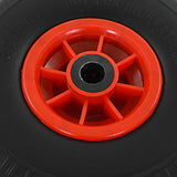 vidaXL Sack Truck Wheels 3.00-4 (260x85) Solid PU 2 pcs