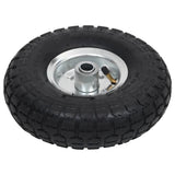 vidaXL Sack Truck Wheels 4.10/3.50-4 (260x83) Rubber 2 pcs