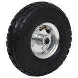 vidaXL Sack Truck Wheels 4.10/3.50-4 (260x83) Rubber 2 pcs