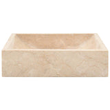 vidaXL Sink 45x30x12 cm Marble High-Gloss Black