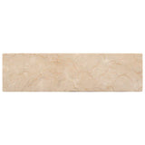 vidaXL Sink 45x30x12 cm Marble High-Gloss Black