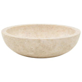 vidaXL Sink 40x12 cm Marble Black