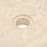 vidaXL Sink 40x12 cm Marble Black
