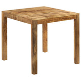 vidaXL Dining Table 82x80x76 cm Solid Mango Wood